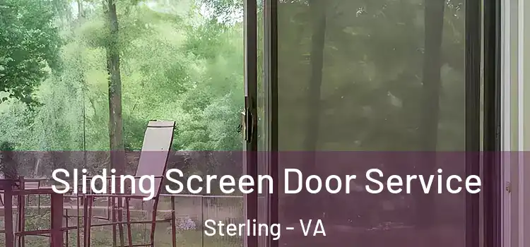 Sliding Screen Door Service Sterling - VA